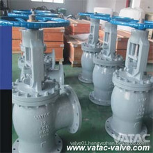 Ss304&A351 CF8/Ss316 Flanged Cl150~Cl600 Angle Globe Valve